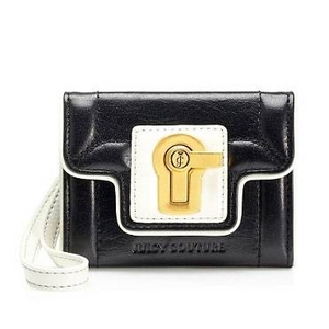 JUICY COUTURE（ジューシークチュール） Trifold Card Case カードケース Black Multi - 拡大画像