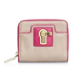 JUICY COUTURE（ジューシークチュール） Color Block Small French Purse カードケース Desert Sand