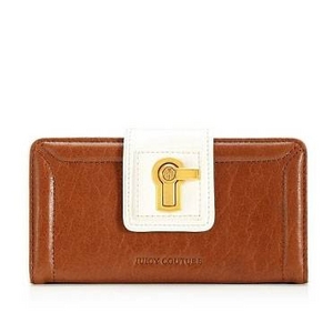 JUICY COUTURE（ジューシークチュール） Continental Wallet ウォレット Saddle