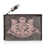 JUICY COUTURE�i�W���[�V�[�N�`���[���j New Scottie Embroidery Key Purse �L�[�P�[�X Heather Prestige