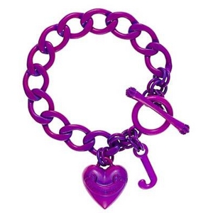JUICY COUTURE�i�W���[�V�[�N�`���[���j Neon Starter Bracelet �u���X���b�g Violetta