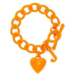 JUICY COUTURE�i�W���[�V�[�N�`���[���j Starter Bracelet �u���X���b�g Orange