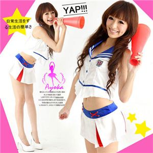 新作キュートチアガールコスチュームセット/コスプレ/v009 - 拡大画像