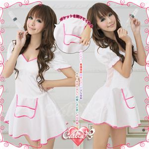 背中セクシーナースコスチューム/コスプレ/z357