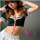 コスプレ　胸元セクシーミニスカセーラー服3点セット　z449-11