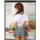 コスプレ モノトーンチェックのキュート制服 z733_3