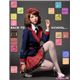 セーラー服 制服 女子高校生 紺 赤 チェック z1210 コスプレ 衣装 コスチューム - 縮小画像4