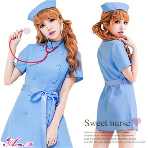 コスプレ コスチューム ナース ナース服 看護婦 ブルー