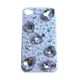 iphone4/4S用 スマートフォンケース ジュエルスノー（白）