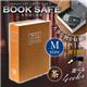 【辞書型金庫】【本型金庫】【スパイグッズ】ブックタイプ・セーフティボックス BOOK SAFE【Mサイズ:茶】(オンサプライ/OA-020)辞書そっくりの隠し金庫!