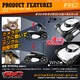 【RCオリジナルシリーズ】小型カメラ搭載ラジコン スマホ タブレット モニタリング 2.4GHz Wi-Fi対応 ラジコンタンク goodspress掲載 『i-spy tank』(OA-114W) iPhone iPad Android - 縮小画像4