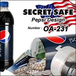 【隠し金庫】 ペットボトル型 セーフティボックス 『SECRET SAFE シークレットセーフ』(OA-231) Pepsi アメリカン雑貨 米国直輸入 貴重品の保管 収納 タンス貯金 へそくり 防犯 スパイグッズ