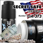 【隠し金庫】 スプレー缶型 セーフティボックス 『SECRET SAFE シークレットセーフ』(OA-373) AXE Body Spray CLIX アメリカン雑貨 米国直輸入 貴重品の保管 収納 タンス貯金 へそくり 防犯 スパイグッズ