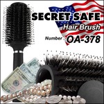 【隠し金庫】 ヘアブラシ型 セーフティボックス 『SECRET SAFE シークレットセーフ』(OA-378) Hair Brush アメリカン雑貨 米国直輸入 貴重品の保管 収納 タンス貯金 へそくり 防犯 スパイグッズ