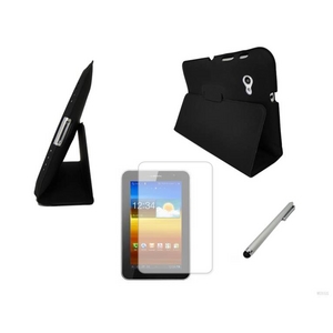 GALAXY Tab 7.0 Plus スリムスマートカバー 3点セット 黒(ブラック)