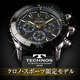 TECHNOS（テクノス） クロノ・スポーツ 限定モデル ブラック／ゴールド メンズ 腕時計 T2163SH