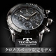 TECHNOS（テクノス） クロノ・スポーツ 限定モデル ブラック メンズ 腕時計 T2163SB