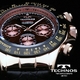 TECHNOS（テクノス） メンズ腕時計 本革 クロノグラフ T4161PA 限定モデル
