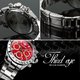 Seventh Wonder（セブンス・ワンダー） クロノグラフ THE THIRD EYE メンズ 腕時計 RED SW0195 - 縮小画像2