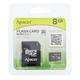Apacer（アペイサー） MicroSDカード 8GB - 縮小画像1
