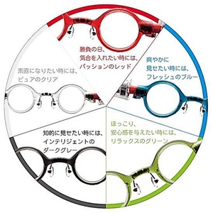 adlens（アドレンズ） 度数が調節できる眼鏡 ピーオーヴィー（adlens p.o.v） クリアー - 拡大画像