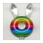 プニプニ可愛い携帯スタンド PhonePet レインボーホリゾン