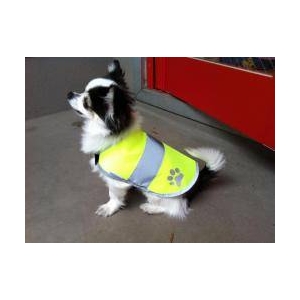 DOG SAFETY VEST(ドッグ セーフティーベスト) 蛍光イエロー XS DOG SAFETY VEST(ドッグ セーフティーベスト) 蛍光イエロー XS