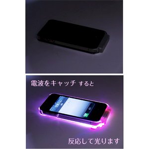 iPhone 4/4S用　電池不要　フラッシュケース