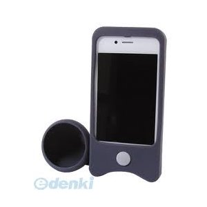 iPhone4/4S用 ケースdeスピーカー(ブラック)最終処分 商品画像