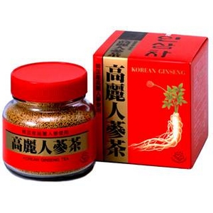 韓国産人参！飲みやすい顆粒タイプ 高麗人蔘茶（徳用） 120g