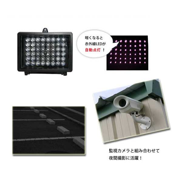 赤外線LED投光器
