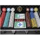 フォースポット・ポーカーセット300 -シルバー（チップセット） - 縮小画像3