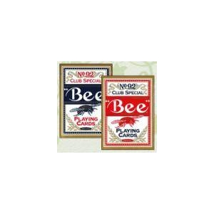 【トランプ】Bee（ビー）ポーカーサイズ 【ブルー】 - 拡大画像