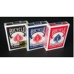 【トランプ】BICYCLE（バイスクル） ライダーバック ポーカーサイズ 【ブラック・レッド・ブルー】【3色セット】