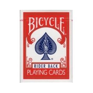 【トランプ】BICYCLE(バイスクル) ライダーバック ポーカーサイズ 【レッド】【2個セット】 商品画像
