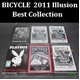 【トランプ】BICYCLE（バイスクル） 2011 ILLUSION BEST （イリュージョン・ベスト） ハーフダースセット