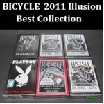 【トランプ】BICYCLE（バイスクル） 2011 ILLUSION BEST （イリュージョン・ベスト） ハーフダースセット