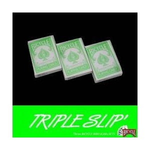 【トランプ】BICYCLE（バイスクル） IRREGULAR （イレギュラー） TRIPLE SLIP