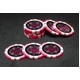 Ｑｕａｔｔｒｏ　Ａｓｓｉ（クアトロ・アッシー）ポーカーチップ（5000）　桃　＜２５枚セット＞ - 縮小画像3