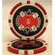 QuattroAssi(クアトロ・アッシー）ポーカーチップ100枚セット＜２色ホワイト＆レッド＞ - 縮小画像2