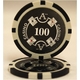 QuattroAssi(クアトロ・アッシー）ポーカーチップ100枚セット＜２色グリーン＆ブラック＞ - 縮小画像3