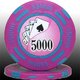 フォースポット チップハイローラーセット100枚(100、 500、 1000、 5000)　- カジノチップ・ポーカーチップ - 縮小画像4