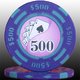 フォースポット チップセット100枚　(1、 5、 25、 100、 500)　- カジノチップ・ポーカーチップ - 縮小画像2