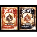 BICYCLE VINTAGE 1800 バイスクル　ビンテージ1800 レッド・ブルー【２個セット】