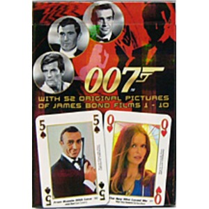 『007』シリーズ シネマピクチャーズトランプ 1-10 - 拡大画像