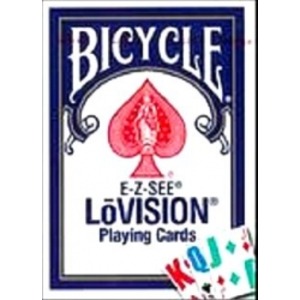 BICYCLE LoVISION (バイスクル ロービジョン) (ポーカーサイズ) -ブルー- - 拡大画像