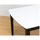 ダイニングテーブル(グランツ) 【幅120cm】 木製 アジャスター付き ブラウン - 縮小画像2