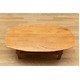 センターテーブル/ローテーブル(BOLERO) 【幅90cm】 木製(天然木) 棚板付き ライトブラウン - 縮小画像3