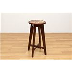 Lotus Bar Stool 高さ63cm ブラウン