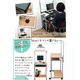 棚付き PC DESK 60 ブラック - 縮小画像2
